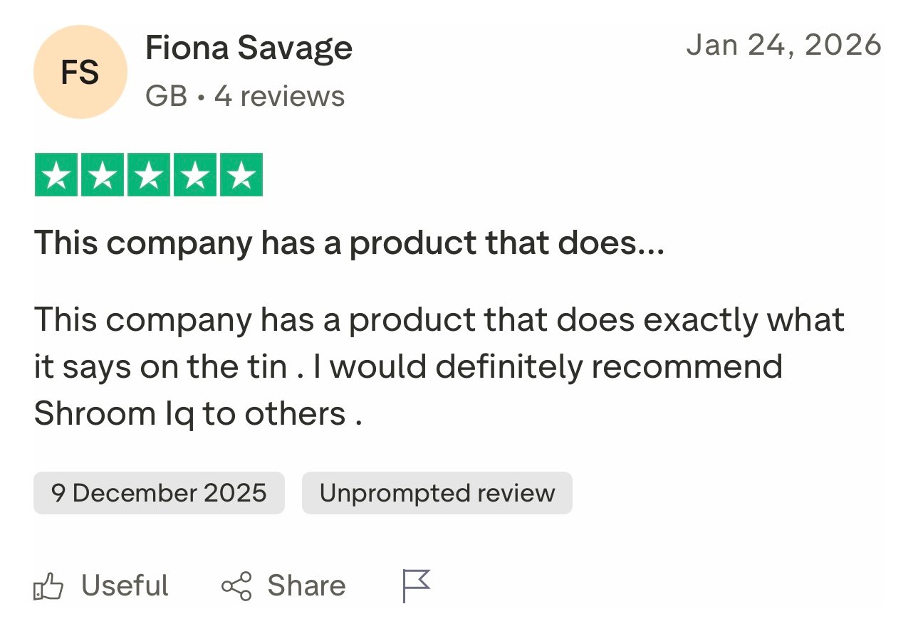 Customer review screenshot