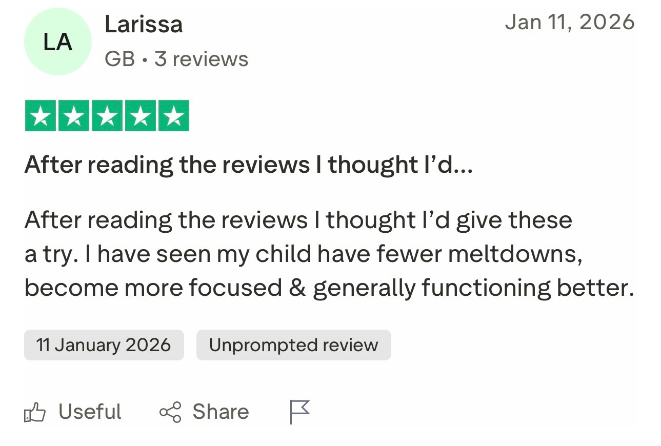 Customer review screenshot